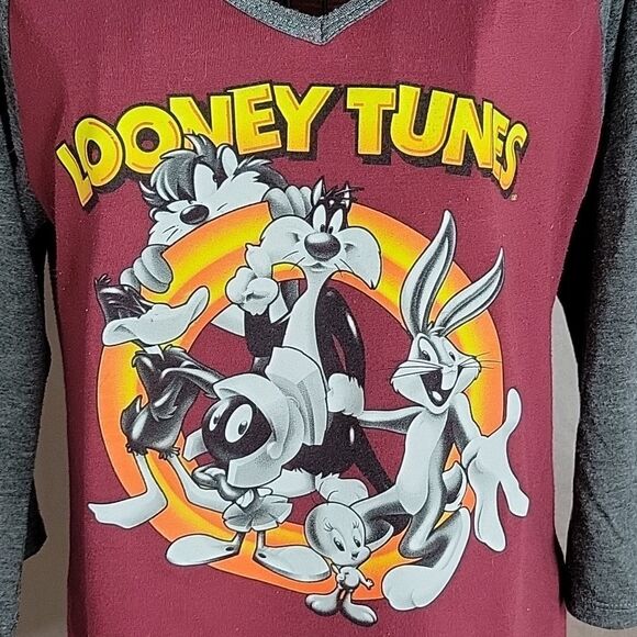 LOONEY TUNES Characters Women's Graphic‎ Shirt Large - Picture 3 of 6